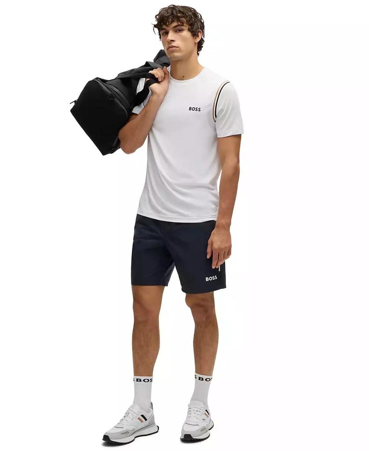 Men's Active Waffle-Structure T-Shirt