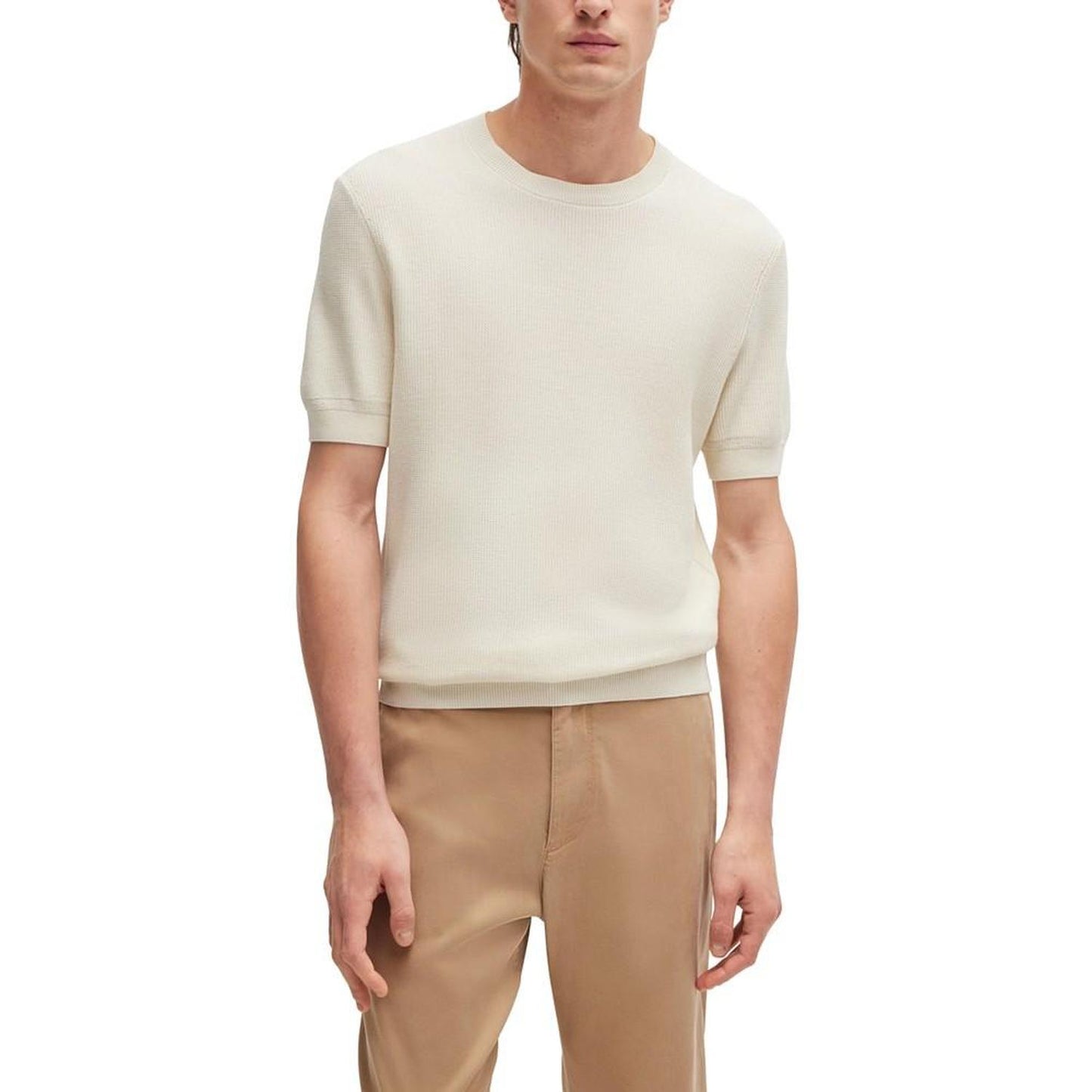 Men's Regular-Fit Short Sleeved Sweater