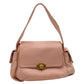 Shoulder Bag in Pink Leather