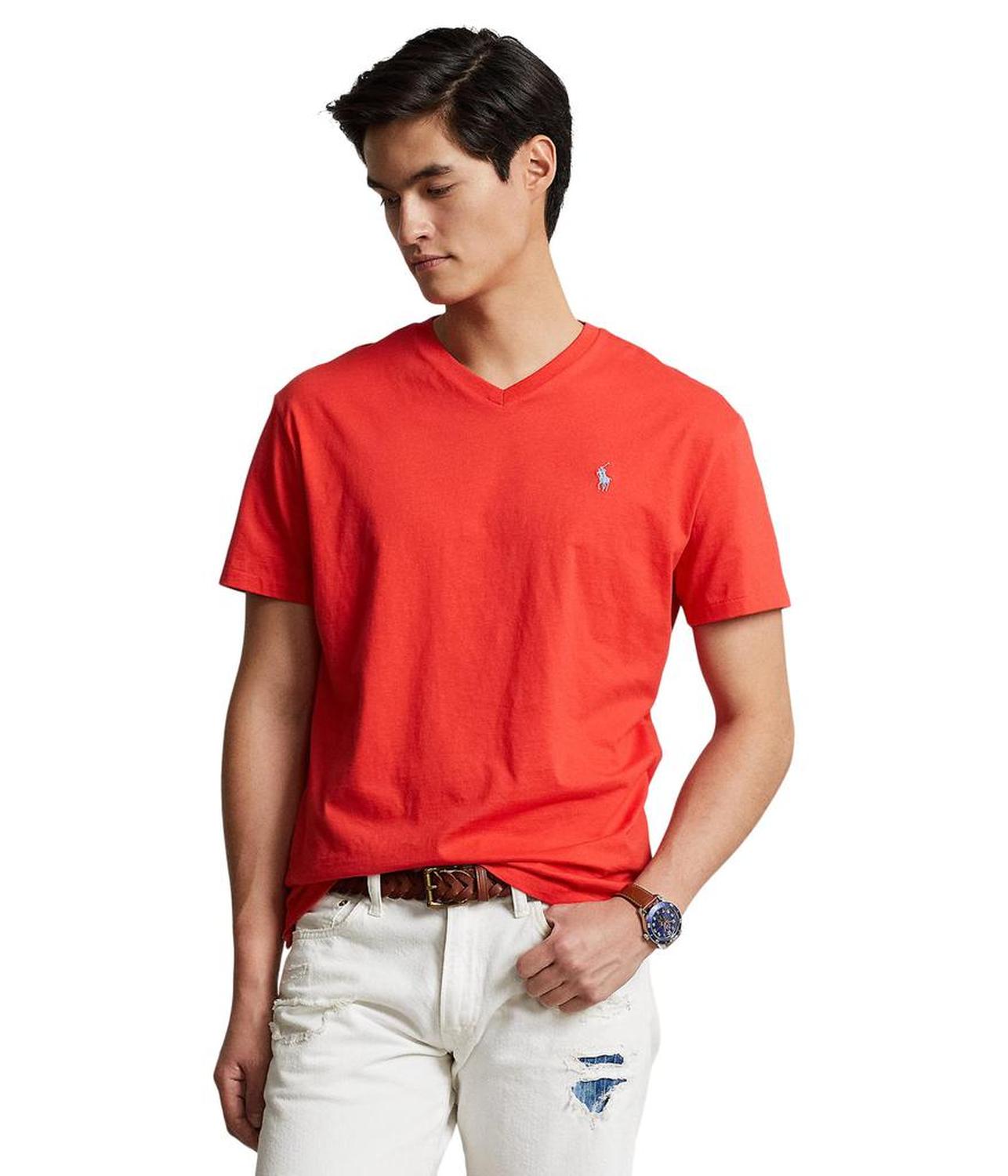 Classic Fit V-Neck Tee