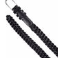 Micheal Kors Women's Braided Leather Belt