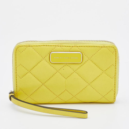 Marc By Marc Jacobs Quilted Leather Zip Around Wallet