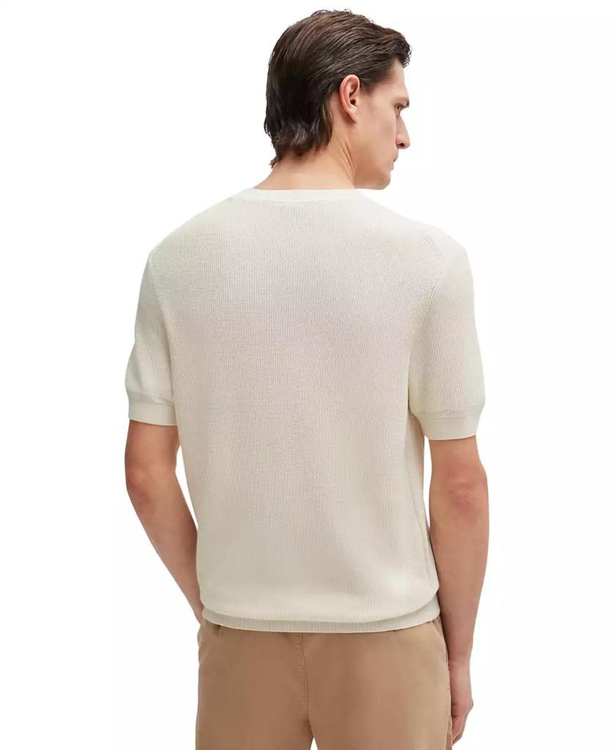 Men's Regular-Fit Short Sleeved Sweater