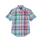 Plaid Cotton Poplin Short-Sleeve Shirt (Toddler/Little Kid)