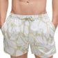 Men's Seasonal Pattern Quick-Dry Swim Shorts