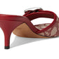 Margot Sandals In Signature Textile Jacquard