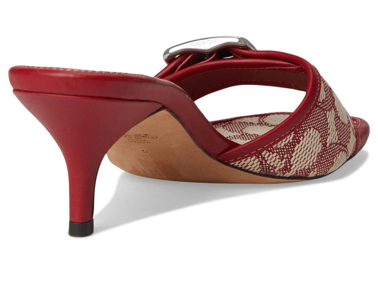 Margot Sandals In Signature Textile Jacquard
