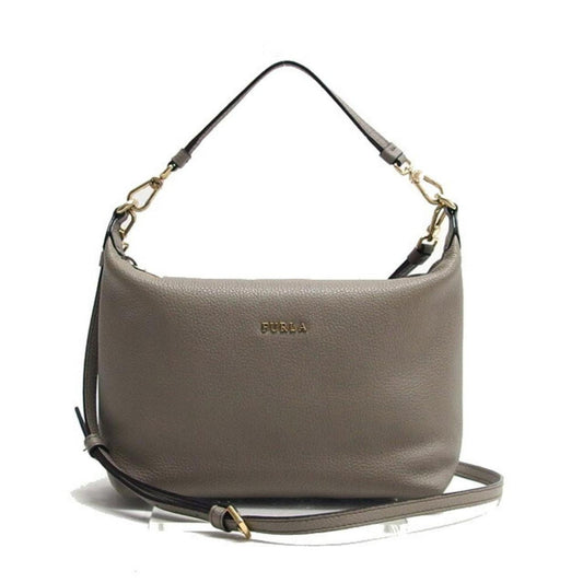 Leather Handbag Shoulder Bag (Pre-Owned)
