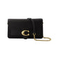 Tabby Chain Crossbody Clutch -  - Leather - Black