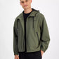 Men's Slim-Fit Lightweight Hooded Water-Repellent Windbreaker Jacket