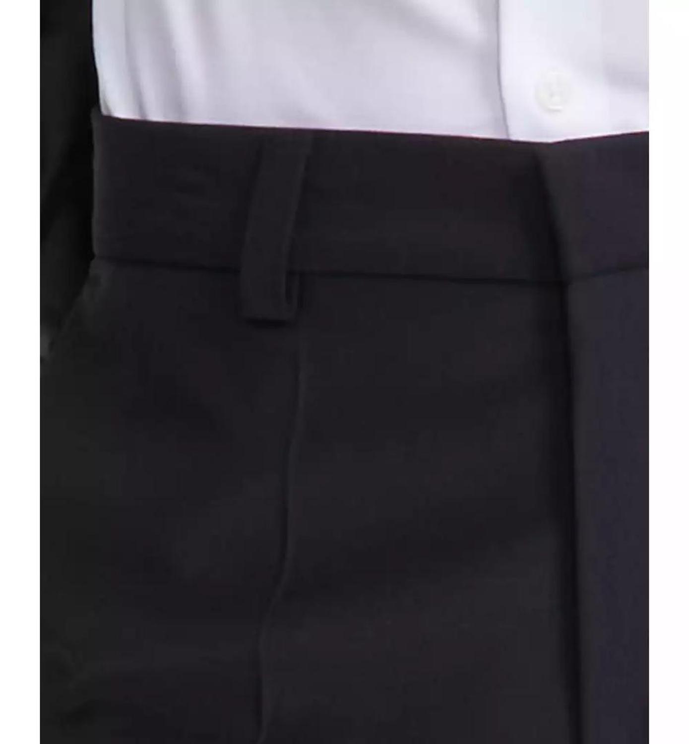 Men Modern-Fit Stretch Solid Nested Suits