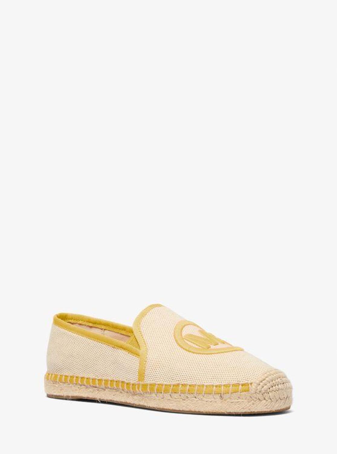 Hastings Two-Tone Cotton Blend Canvas Espadrille