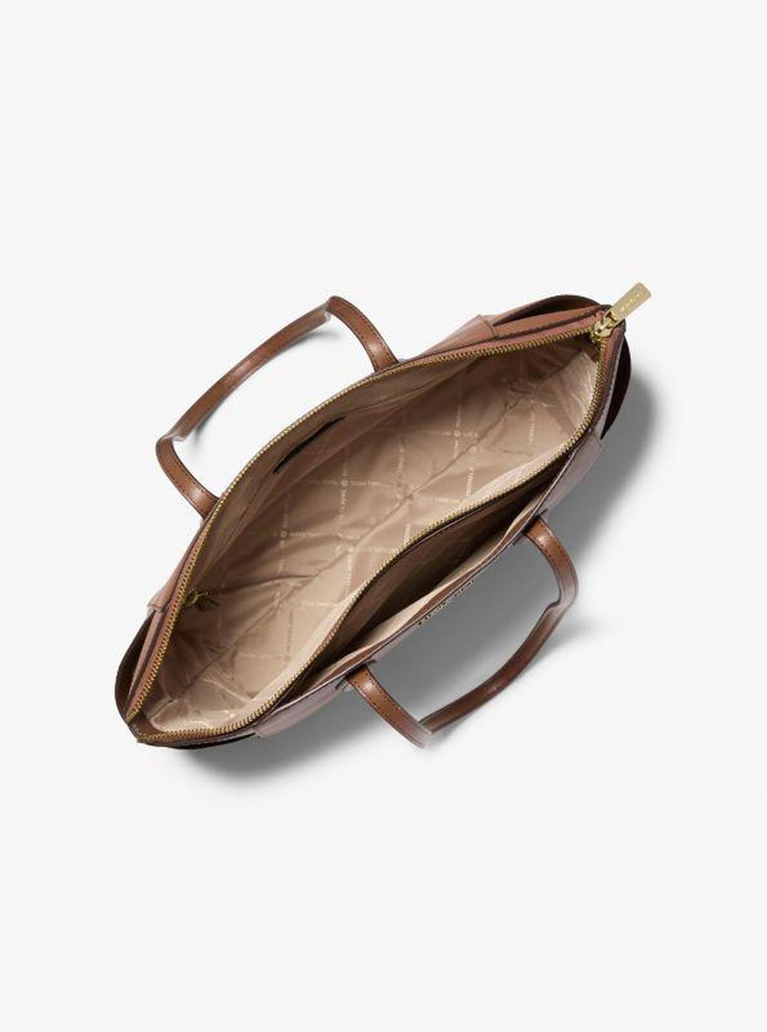 Marilyn Medium Saffiano Leather Tote Bag