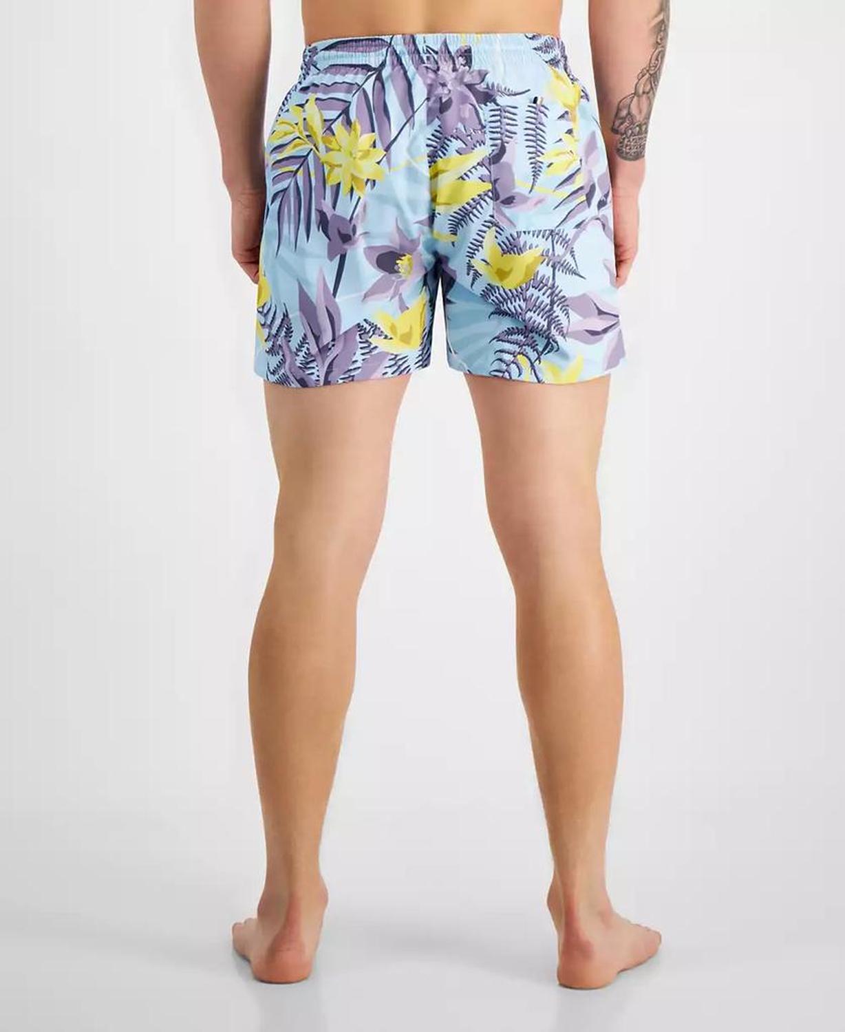 Men's Piranha Graphic Swim Trunks