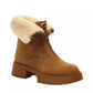 Women's Leah Platform Front Zip Booties