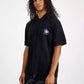 Men's Relaxed Fit Single-Button Short Sleeve Logo Polo Shirt
