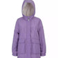 Big Girls Fleece Lined Rain Jacket