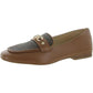 Womens Leather Slip On Loafers