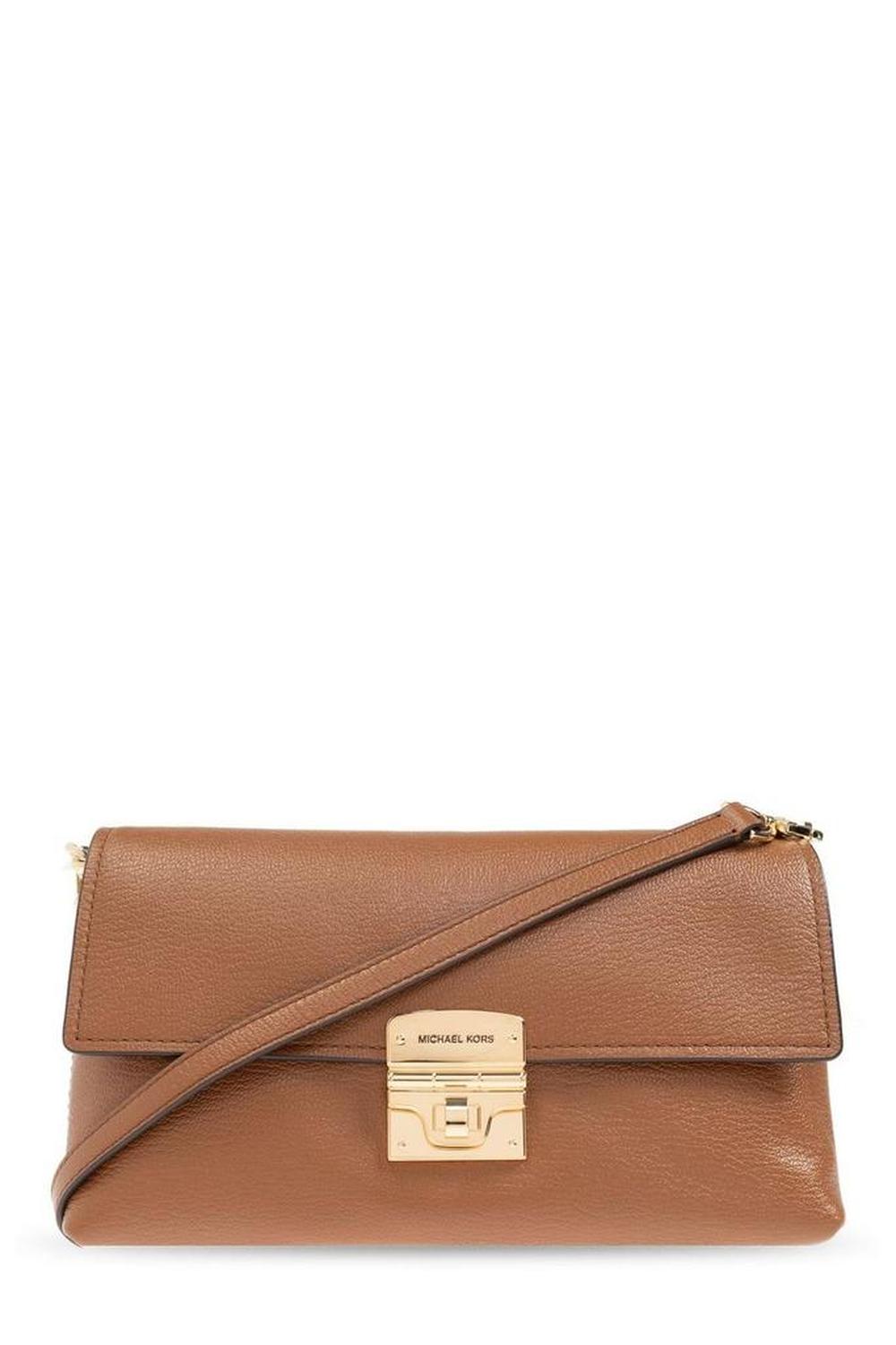 Michael Michael Kors Addie Medium Leather Convertible Shoulder Bag