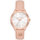 Michael Kors Women's Slim Runway White Dial Watch