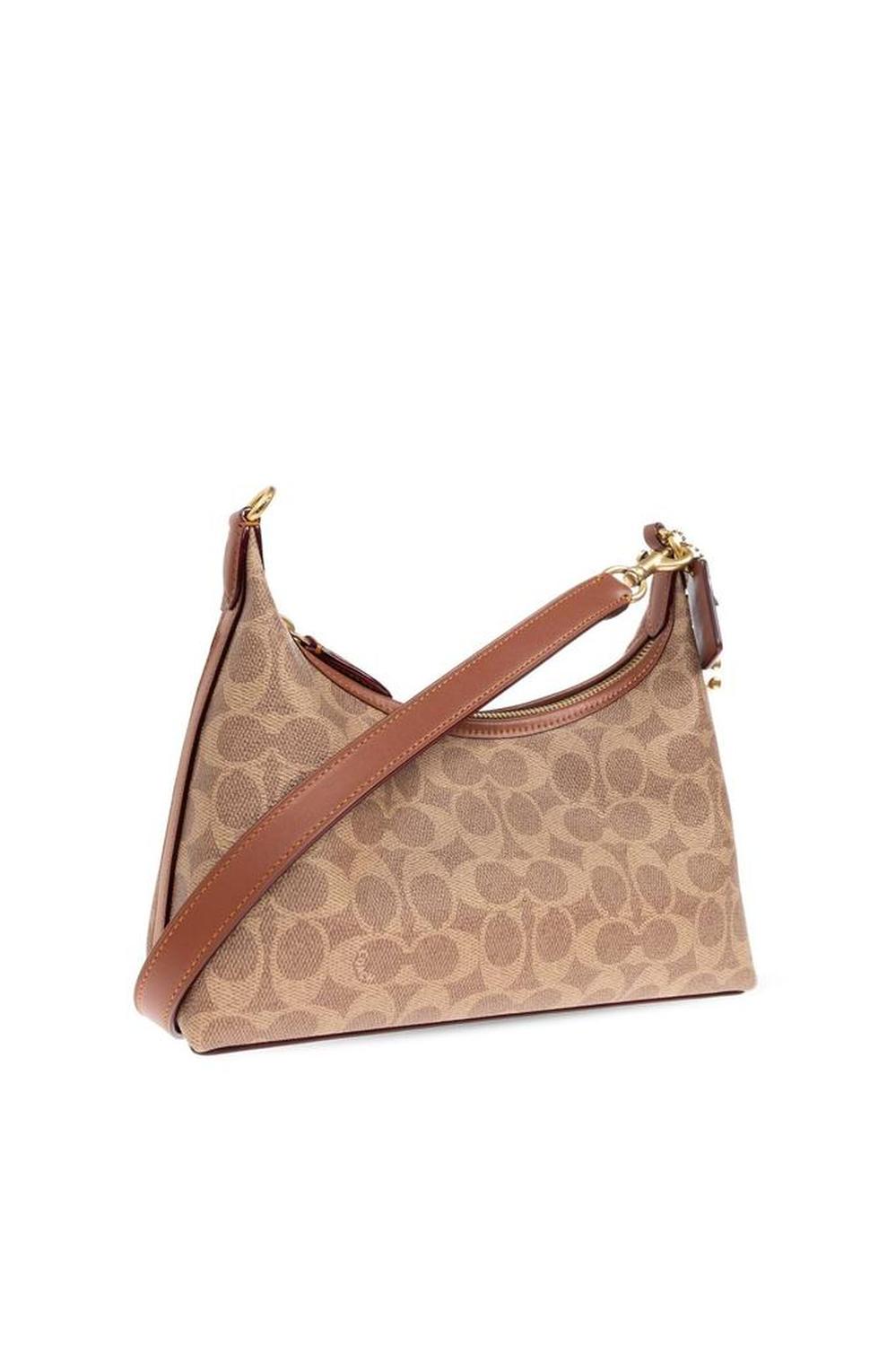 Coach Monogrammed Shoulder Bag