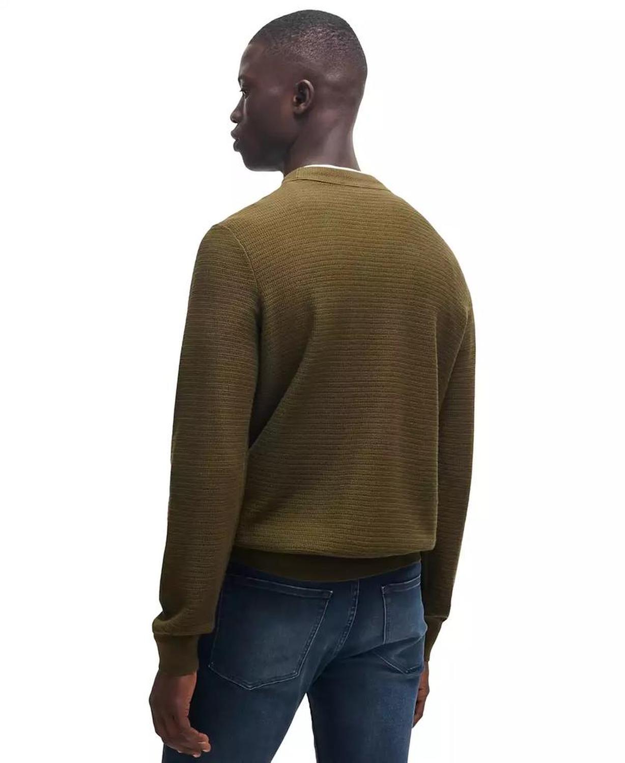 Men's Logo Patch Regular-Fit Sweater