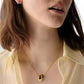 Gold-Tone Interlock Tortoise Pendant Necklace, 16" + 3" extender