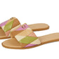 Holly Quilted Patchwork Leather Sandals