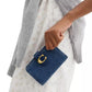 Washed Denim Tabby Wallet