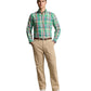 Classic Fit Plaid Oxford Shirt