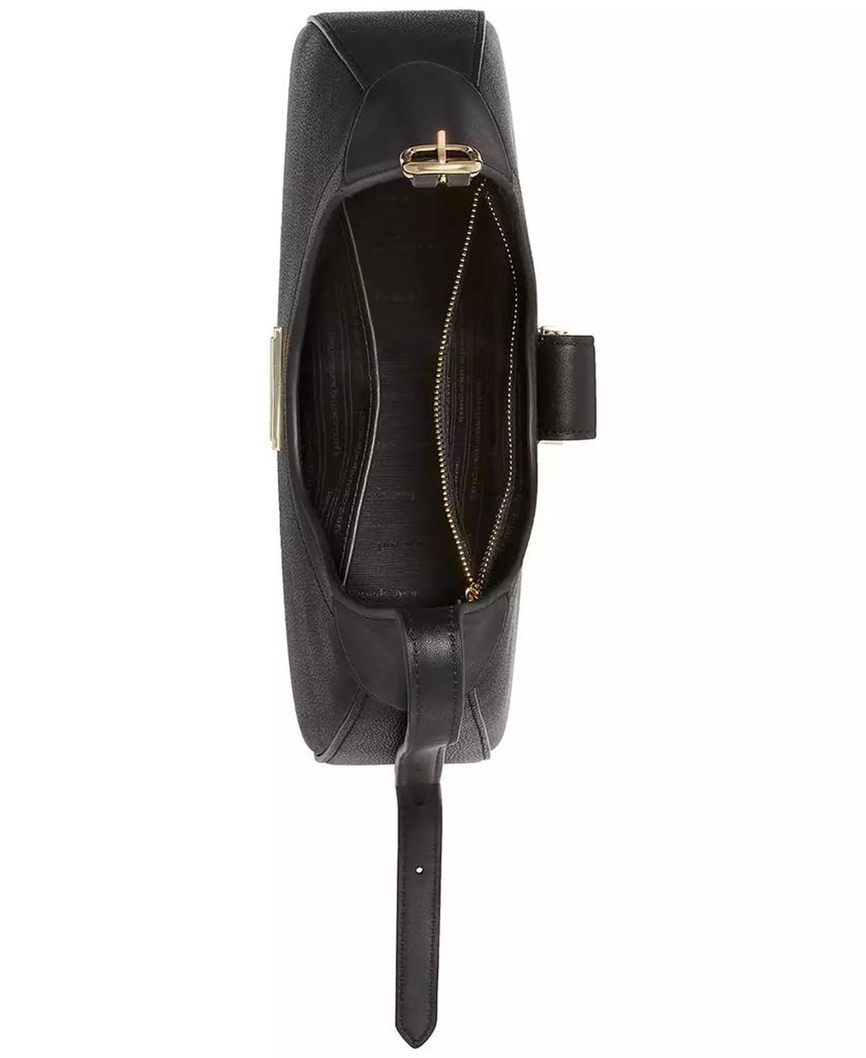 Nouveau Pebbled Leather Shoulder Bag