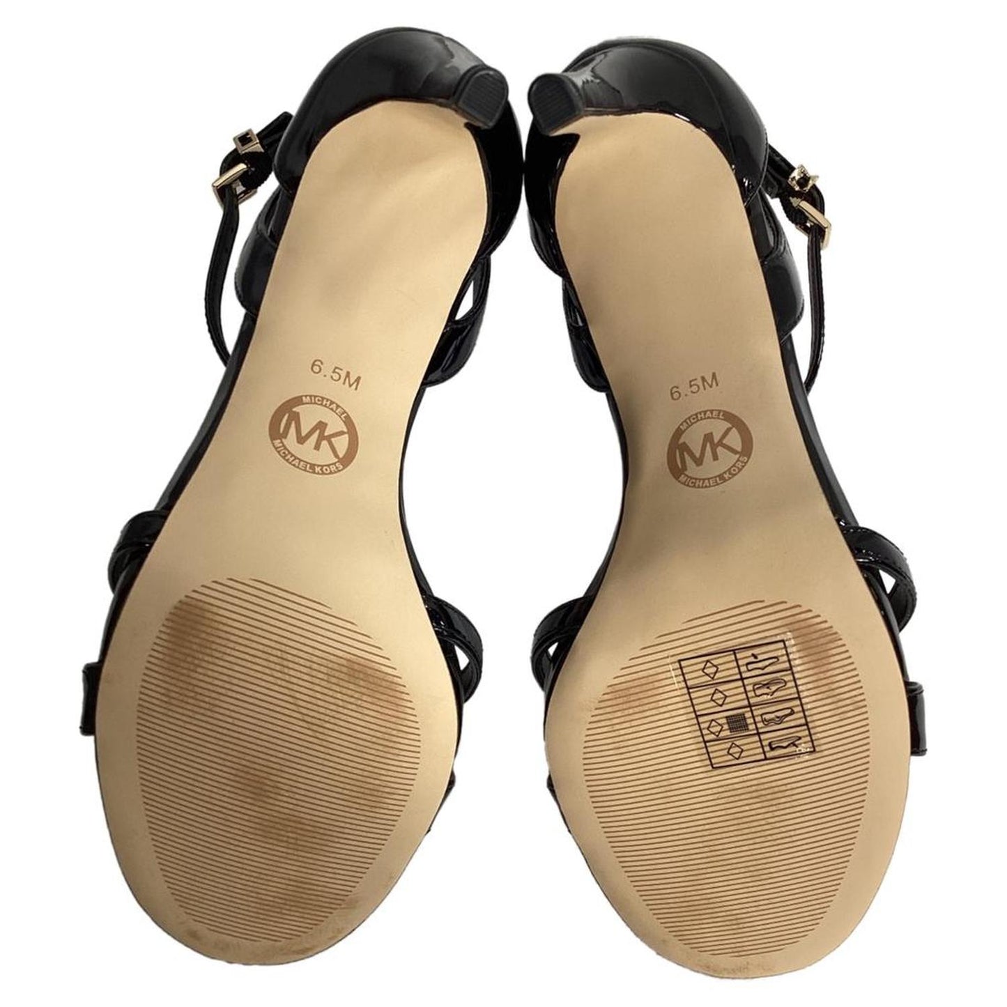 Kimberly Sandals in Black Leather