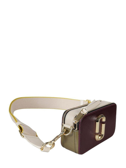 Marc Jacobs The Snapshot Logo Plaque Crossbody Bag