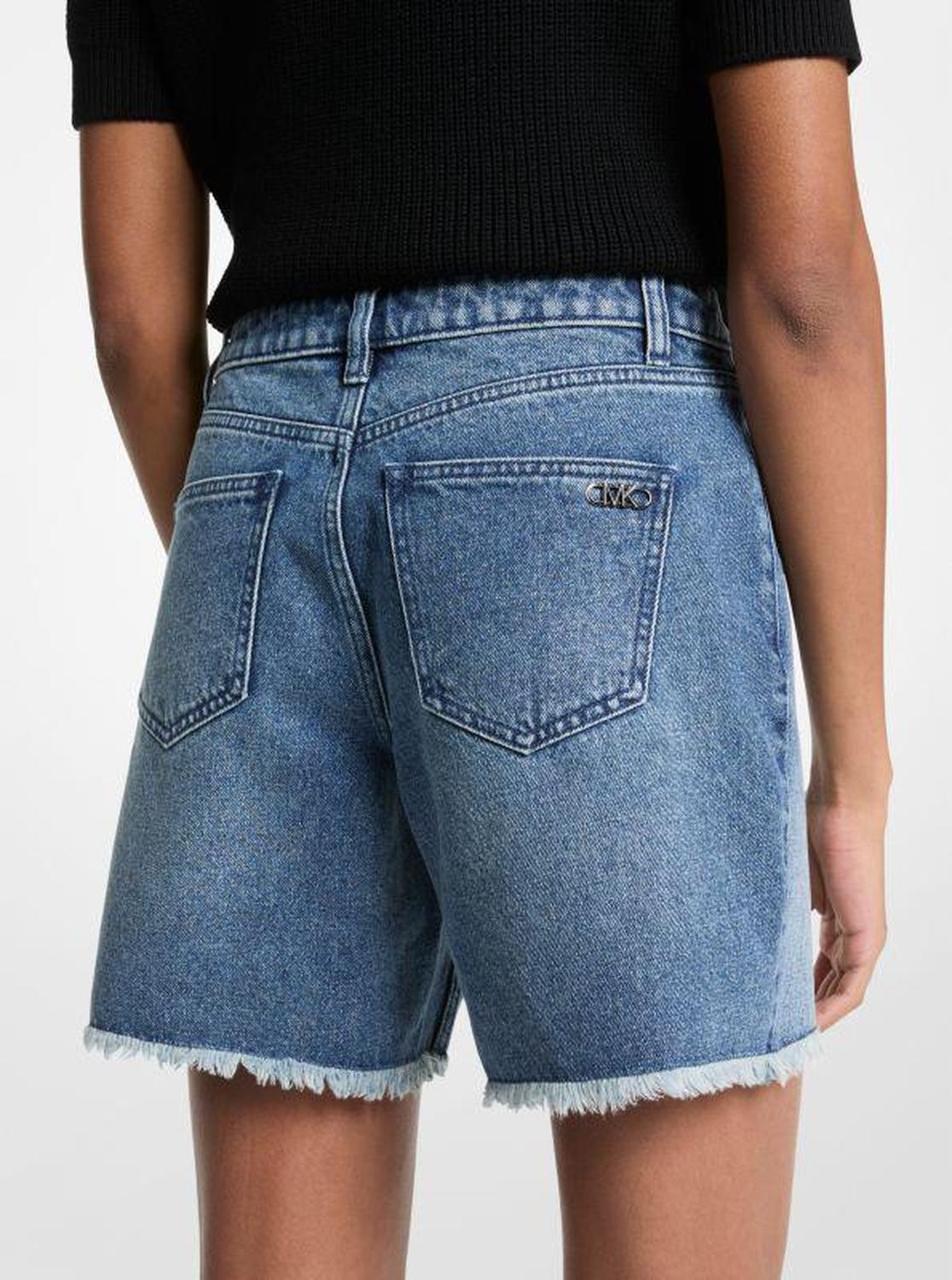 Boyfriend Denim Shorts