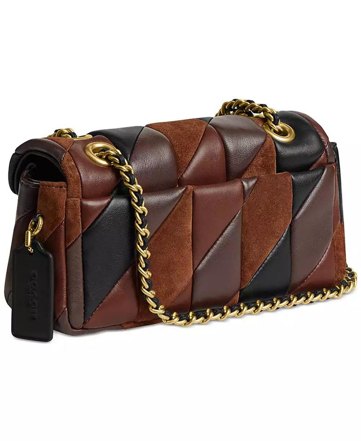 Quilted Tabby Small Patchwork Leather Shoulder Bag 20