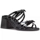 Women's Carolina Bow-Trim Block-Heel Sandals