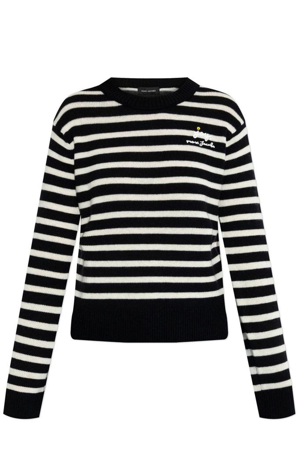 Marc Jacobs Joy Striped Crewneck Jumper
