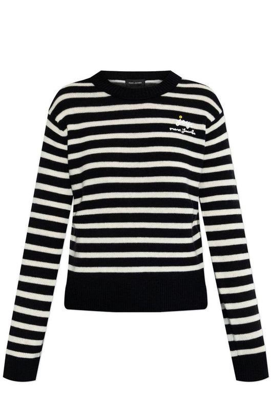 Marc Jacobs Joy Striped Crewneck Jumper