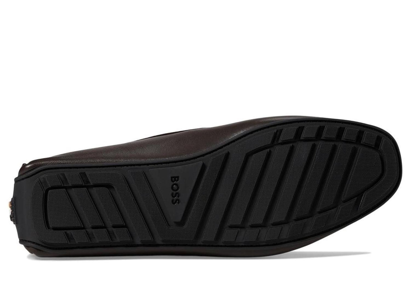 Smooth Leather Slip-On Drivers