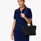 Kip Perforated Leather Small Tote