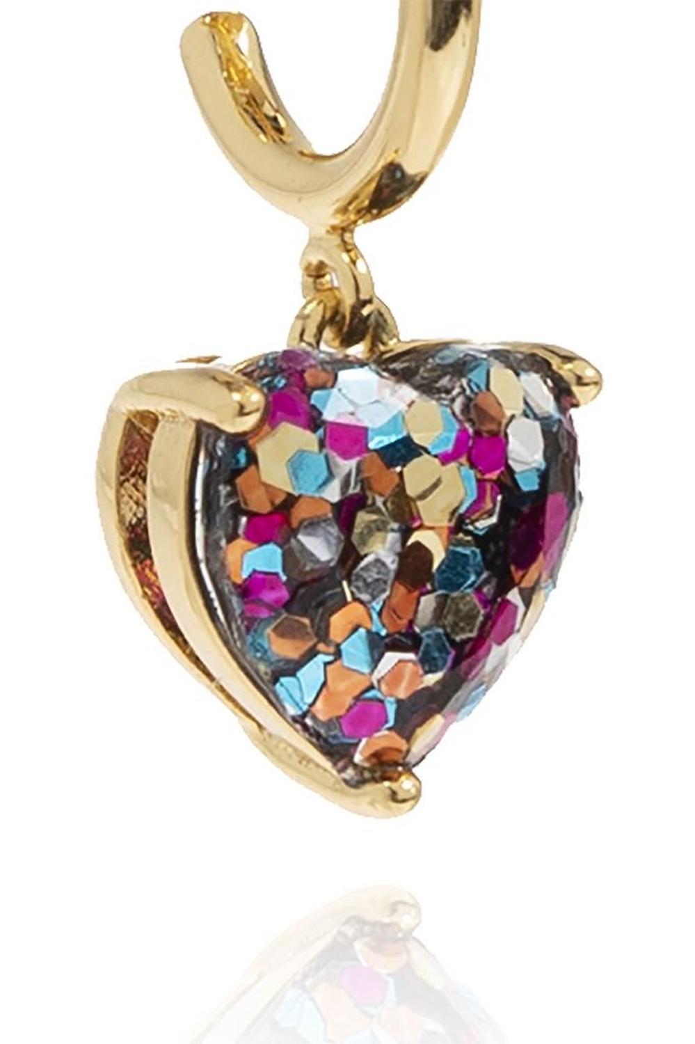 Kate Spade My Love Glitter Heart Earrings