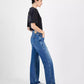 Women's Soft Stretch Denim Wide-Leg Pants