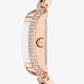 Mini Emery Pavé Rose Gold-Tone Watch