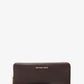 Jet Set Travel Large Pebbled Leather Continental Wallet