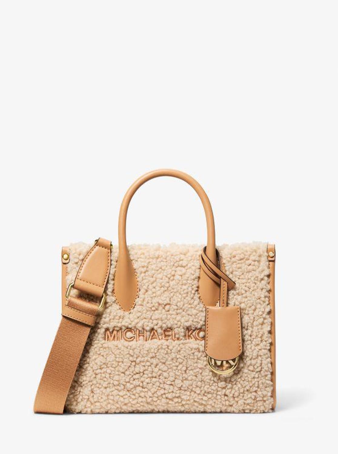 Mirella Small Faux Shearling Crossbody Bag