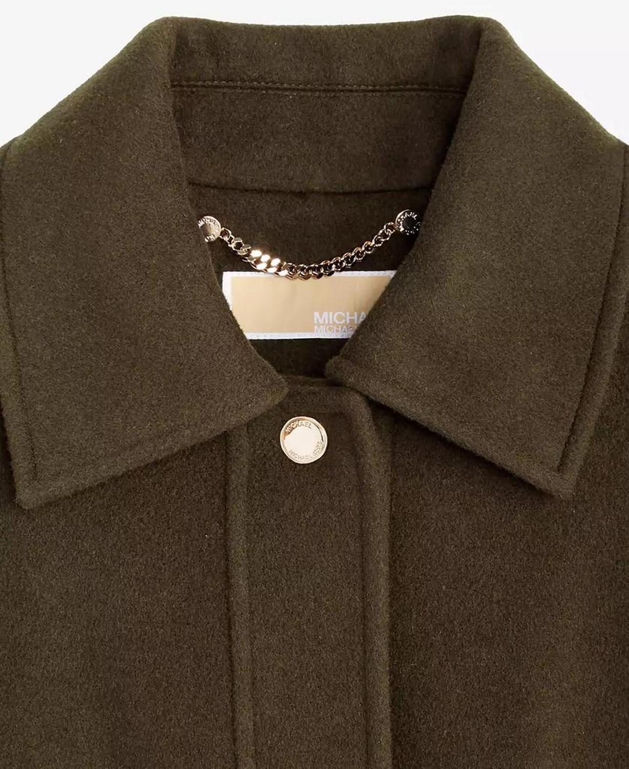 Women's Collared Button-Front Coat, Exclusively at Macy's
