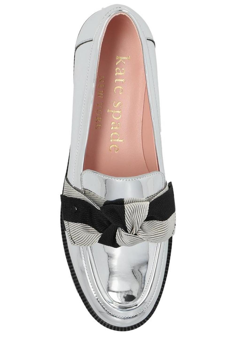 Kate Spade Bow Accent Loafer Flats