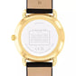 Women's Elliot Black Leather Strap Watch, 36mm