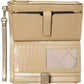 Jet Set Double Zip Wristlet In Gift Box