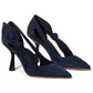 Women's Bunnie Suede Slip-On Pumps